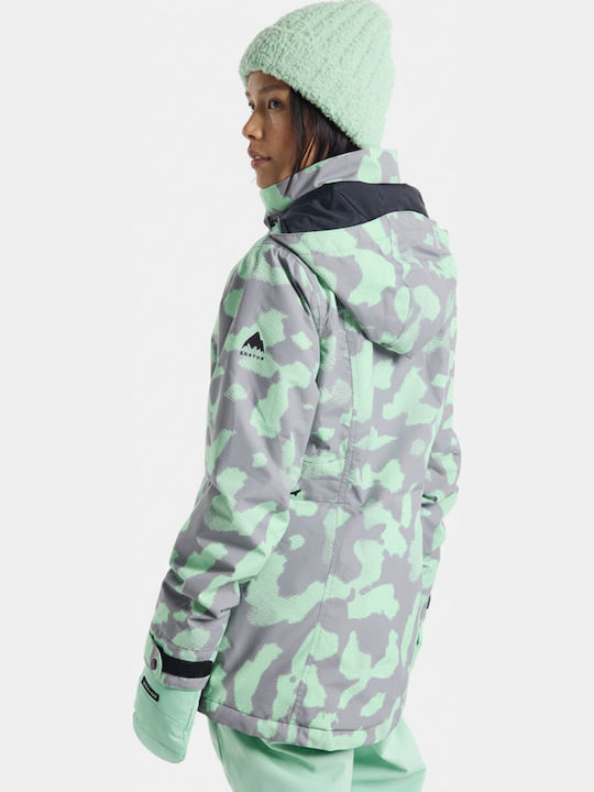 Burton Jet 10081109652 Women's Ski & Snowboard Jacket Green