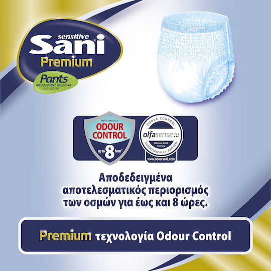 Sani Sensitive Premium Mittel in Weiß Farbe 12Stück
