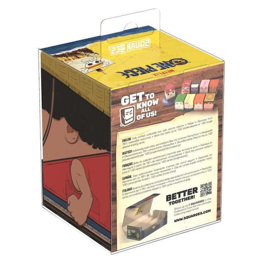 Squaroes Monkey D. Luffy Viz Media Untertitel Shogakukan Sammelkartenspiel-Zubehör Deck Box