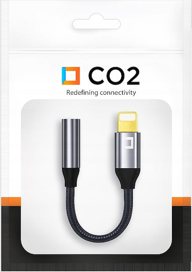 3.5mm to Lightning Cable Grey CO2-0169