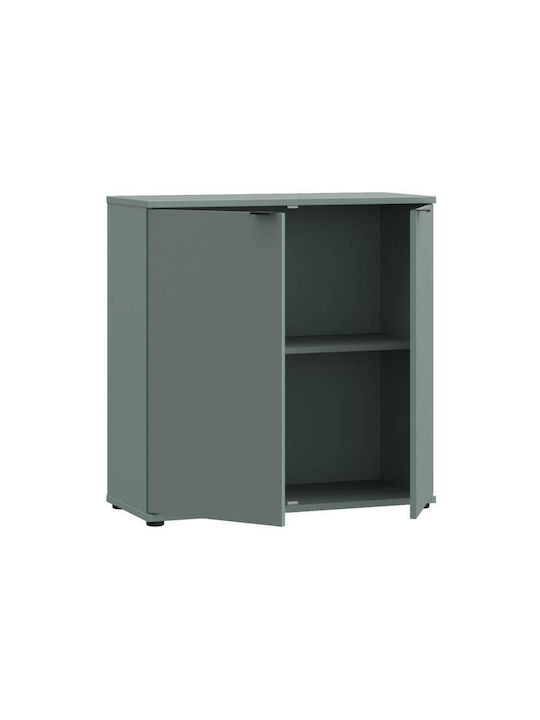 Wooden Sideboard Sage 80x34x83cm