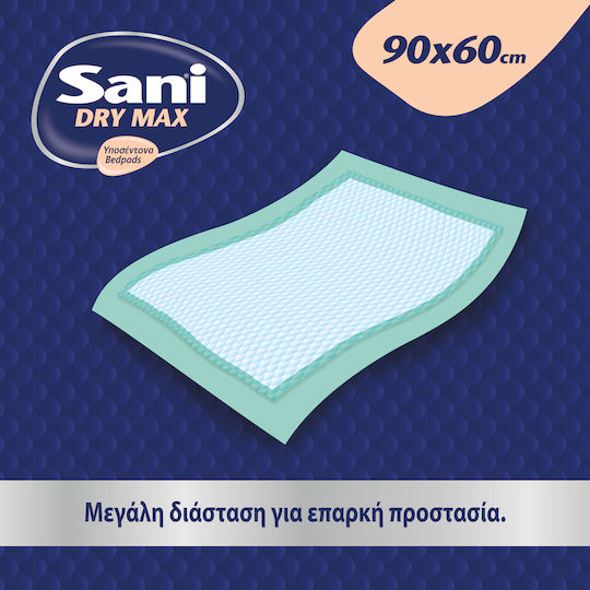 Sani Sensitive Maxi Plus Υποσέντονα Ακράτειας 60x90cm 15τμχ
