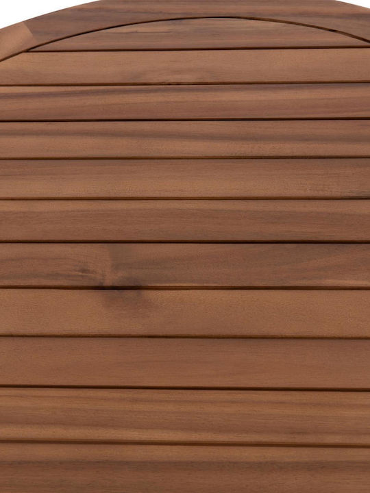 Set De Salon Exterior Lounge 3 Piese Natural Cu Perne