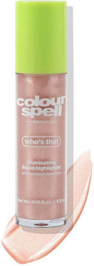 Highlighter lichid cu efect strălucitor Who's That Colour Spell de la Profusion 5.5 ml