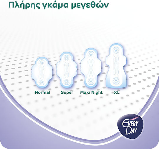 Every Day Hyperdry Extra Long Hygienepads mit Flügeln für Starke Strömung 8 Tropfen 10Stück Ultra Plus