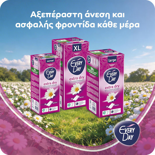 Every Day Extra Dry Normal Proteze pentru chiloți 20buc cu extract de mușețel