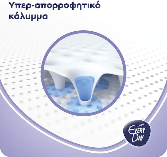 Every Day Double Dry Extra Lοng Hygienepads für Starke Strömung 8 Tropfen 16Stück