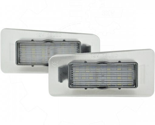 SKV Светлини за регистрационната табела LED Kia Cerato Hyundai Accent / Elantra