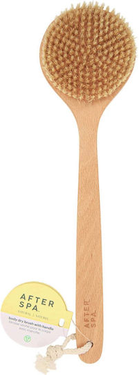 Massagebürste Holzgriff Natürliche Farbe Afterspa 1 Stück