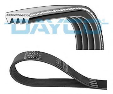 Dayco Ребрести трансмисионен ремък 4pk1025hd
