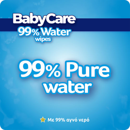 MEGA Baby Wipes with 99% Water, without Alcohol & Parabens 48x72pcs