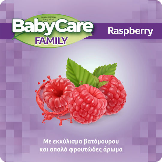 BabyCare Family Șervețele Umede Bebe Fără Alcool și Parabeni 12x90buc