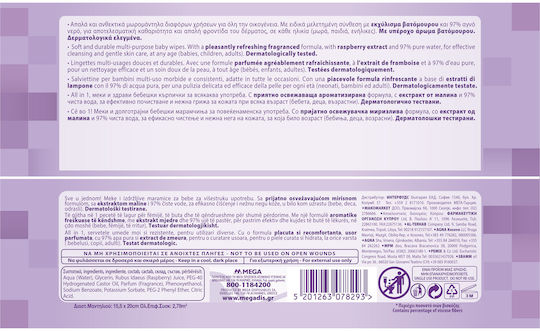 BabyCare Family Бебешки Кърпички Без Алкохол и Парабени 12x90бр