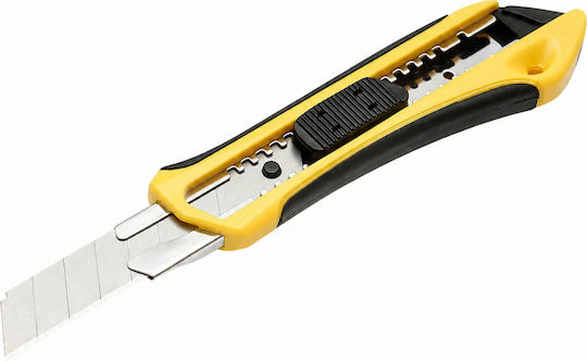 Crownman Professioneller Papierschneider Cutter 18mm Klinge Sk5 Rutschfester Griff Tpr