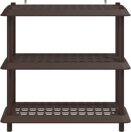 vidaXL Pflanzenständer mit Spalier Braune 100x40x96cm