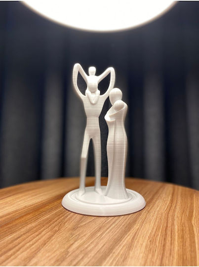 Stewehome Obiect Decorativ Temă Familială Alb 13x19 Cm