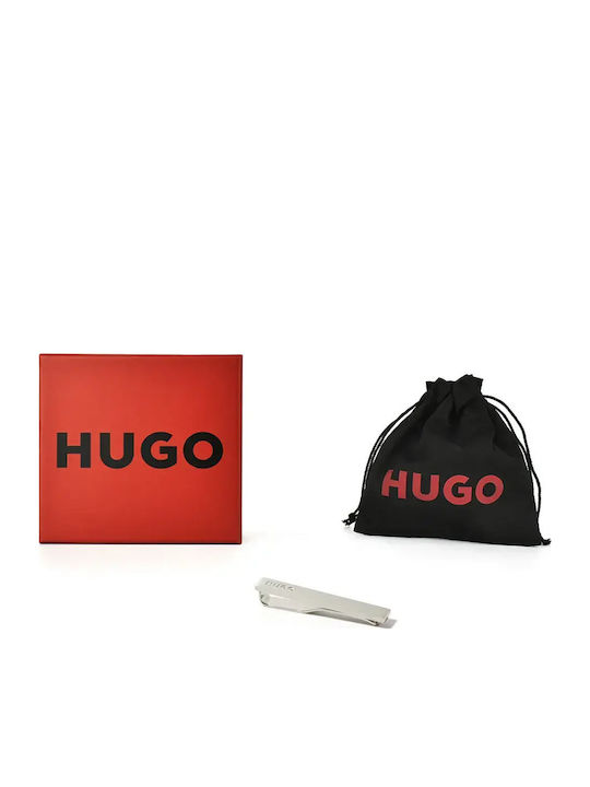 Hugo Clip Γραβάτας από Νίκελ Ασημί