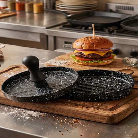 Femmit Professional Hamburger Press 110mm Granite Effect