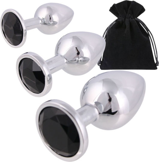 Mona Anal Plugs Set Small Flesh