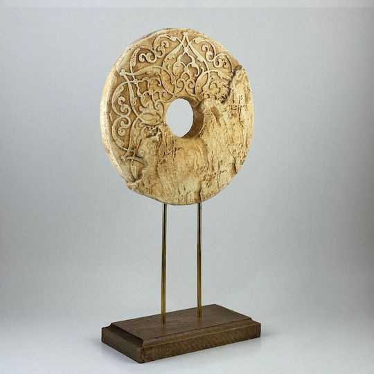 Stewehome Decorative Replacement Stick Base Handmade Brown Piece 26 Cm