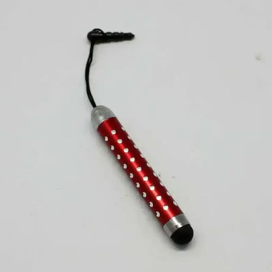 Touch Pen Strass Προσαρμοσιμο Κοκκινο