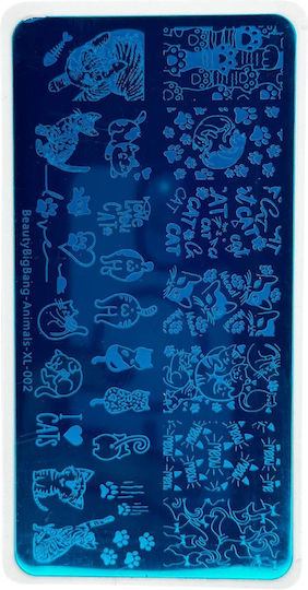 Stamp Plate Flowers-xl-003