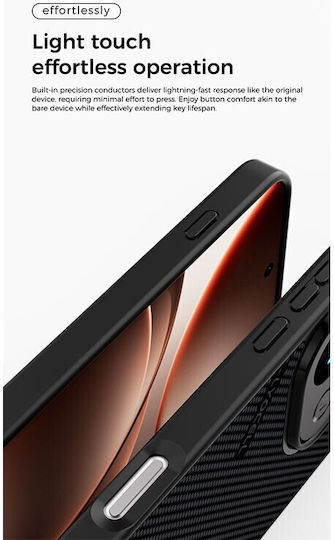 Abeel Cf-lyocell Series Твърд Калъф Стил 3 Oppo Find X9 Pro 5G