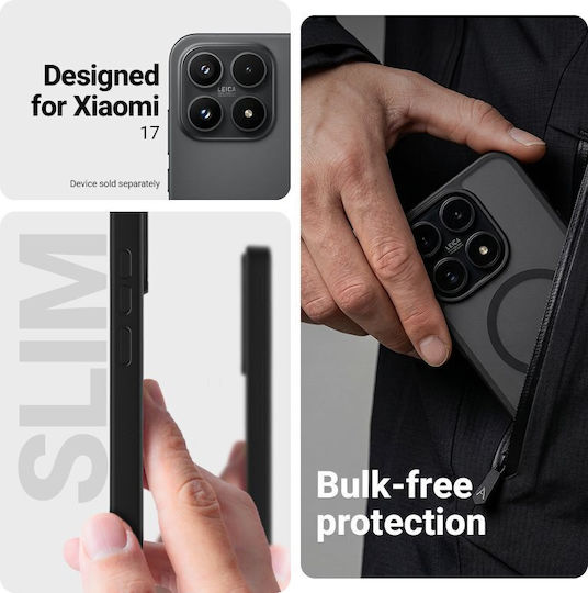 Crong Hybrid Matte Magnetic Blue Back Cover Xiaomi 17