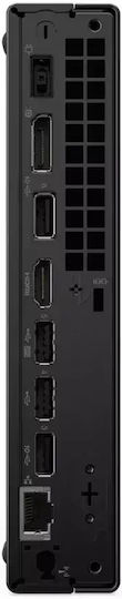 Lenovo Neo 50q Gen 5 Компактен Настолен Компютър (7-240H/16GB DDR5/500GB SSD/W10 Pro) с Клавиатура (BG)