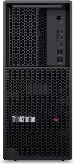 Lenovo P3 Tower Gen 2 Desktop PC (Ultra 7-265K/64GB DDR5/1TB SSD/W11 Pro) cu Tastatură (UK)
