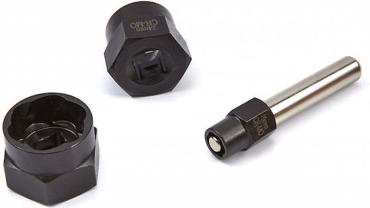 HBM Machines Καρυδάκια Τετράγωνα με Καρέ Υποδοχής 1/2", 3/8" Σετ 14τμχ