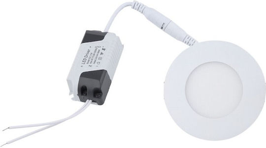 LED Panel 7W With Cool White Light