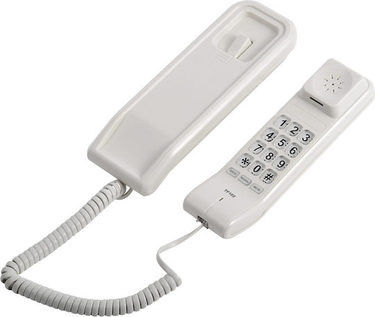 Osio Schnurgebundenes Telefon Gondel Weiß OSW-4660W