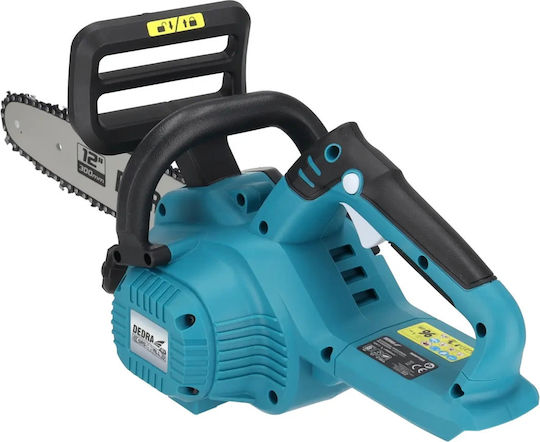 Dedra Акумулаторен Кастрачка Верижен Трион Solo Brushless 18V 1.7kg с Шина 30.48cm