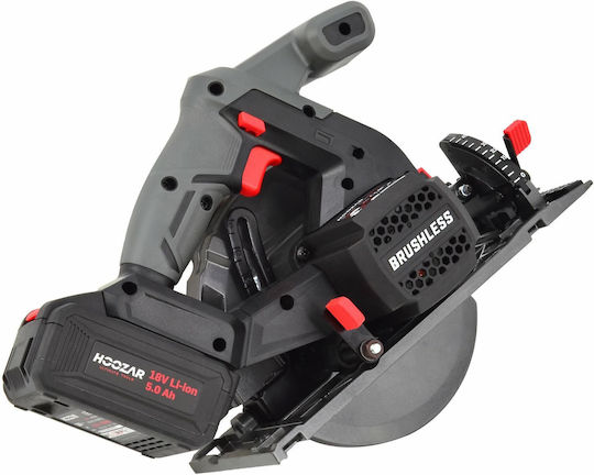 AWTools Δισκοπρίονο Brushless 18V 1x5Ah