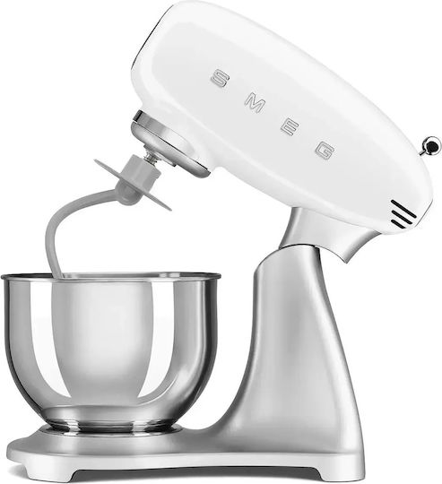 Smeg Кухненски Робот 800W с Неръждаем Стоманен Контейнер 4.8л Бяла