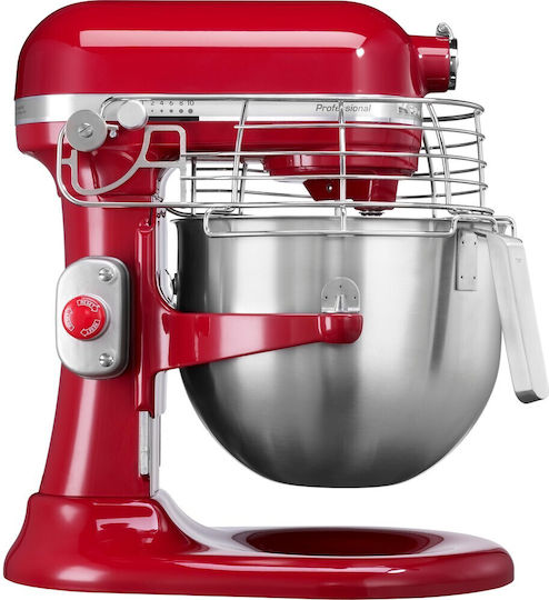 Kitchenaid Professional Κουζινομηχανή 325W με Ανοξείδωτο Κάδο 6.9lt Empire Red