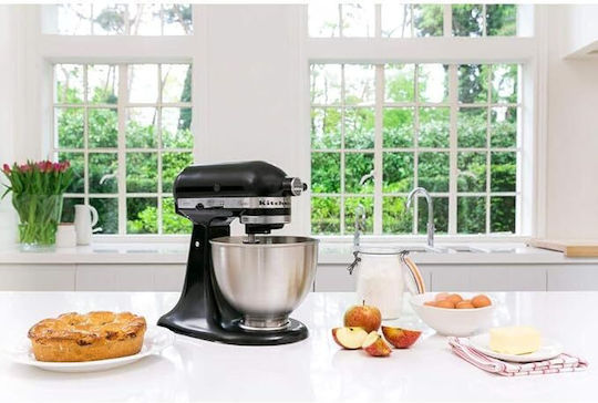 Kitchenaid Κουζινομηχανή 275W με Ανοξείδωτο Κάδο 4.3lt Μαύρη