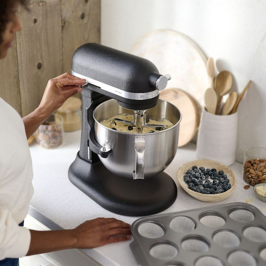 Kitchenaid Artisan Stand Mixer 375W with Stainless Bowl 6.6L Black