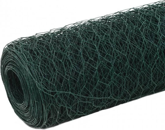 Galvanized Wire Fencing with PVC Coating Green