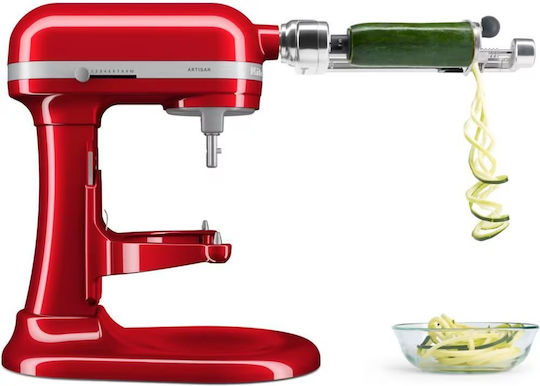 Kitchenaid Κουζινομηχανή 375W με Ανοξείδωτο Κάδο 6.6lt Κόκκινη