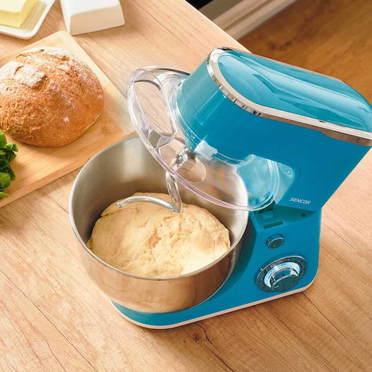 Sencor Küchenmaschine 1300W mit Rostfreiem Schüssel 5,5lt