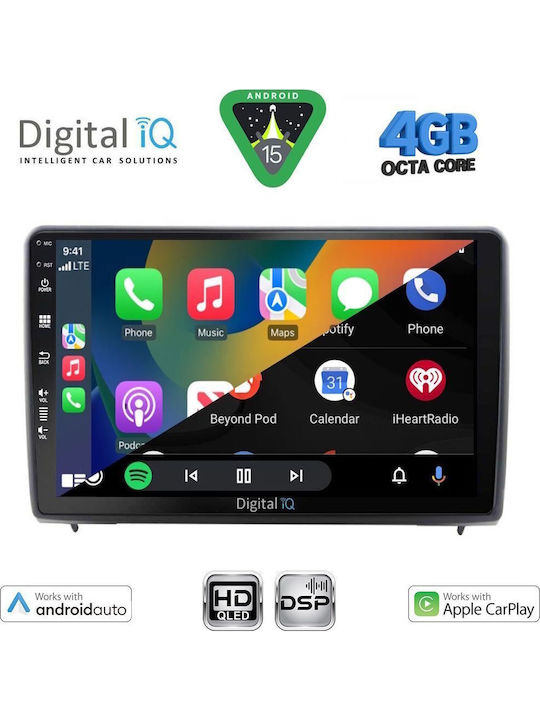 Digital IQ Car Audio System for Ford EcoSport 2018-2022 Bluetooth USB WiFi GPS Apple CarPlay Android Auto with 10" Touch Screen