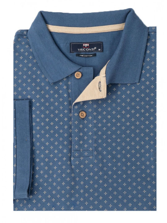 Polo Short Sleeve Blue Blouse