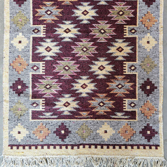 Kotonia Home Covor Rectangular Burgundy 60x90cm