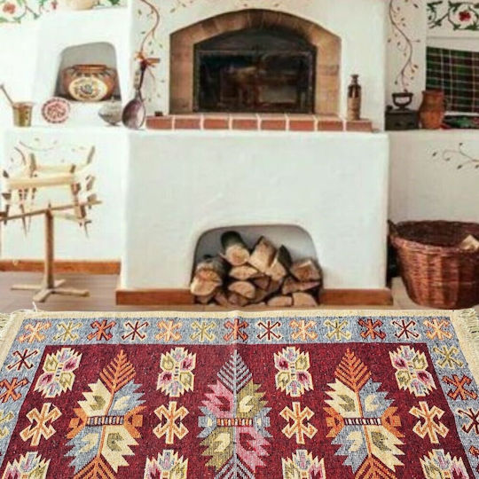 Kotonia Home 011 Килим-Пътека Бордо 60x150cm