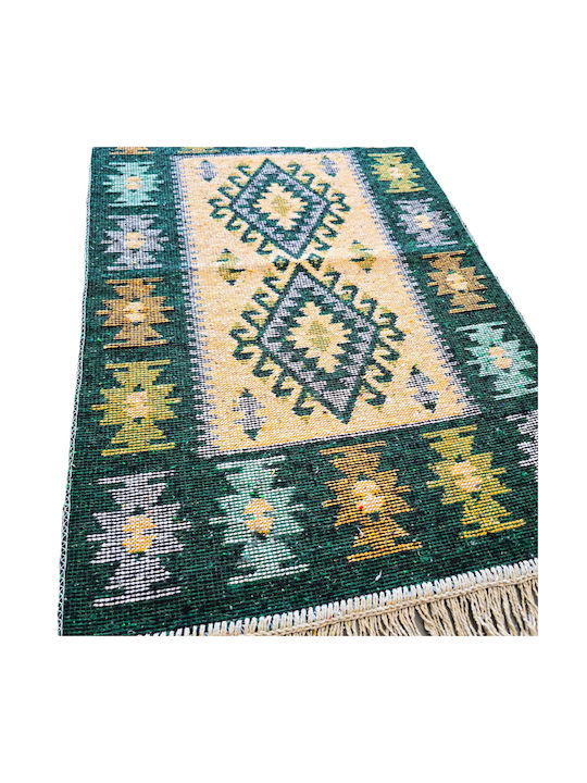 Kotonia Home Wohnzimmer Teppich Rechteckig Grüner 60x90cm