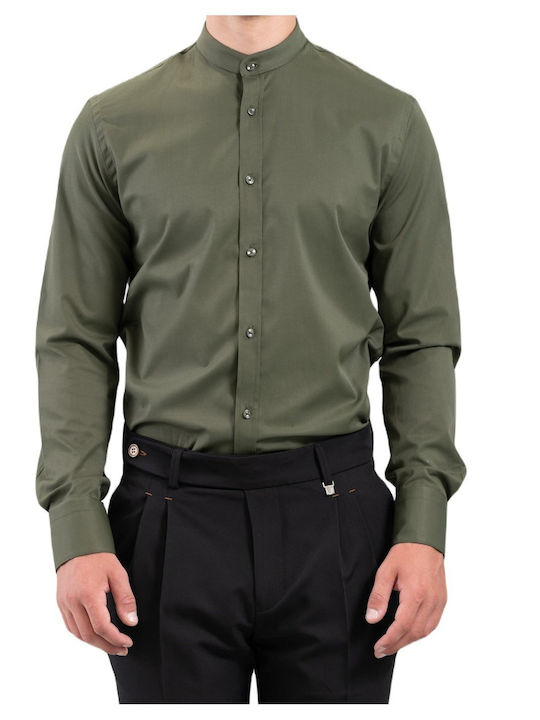 ENZO Long-sleeved Shirt Khaki