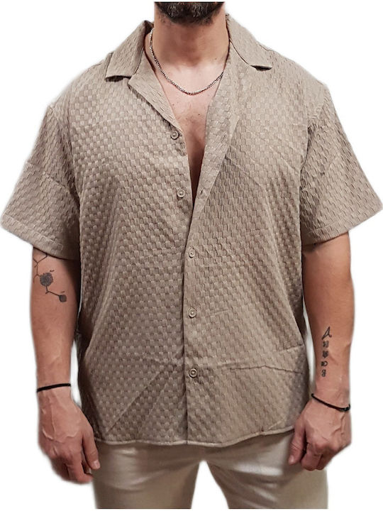 Resort Short Sleeve Shirt Brown