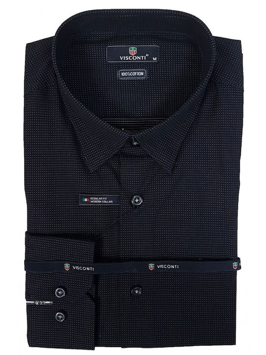 Cu mânecă lungă Denim Cămașă Negru
